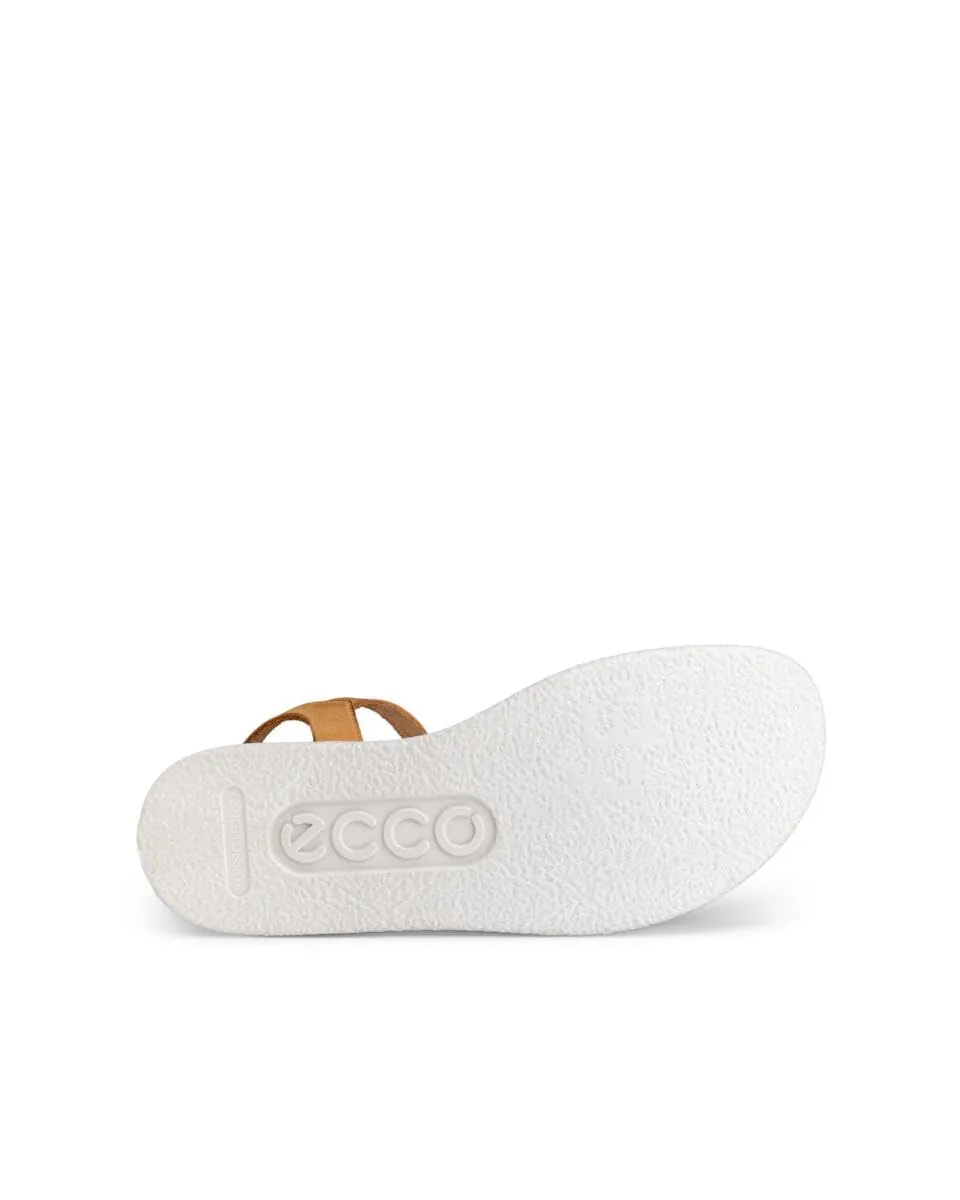 Ecco Flowt sandali donna neri eleganti tre fasce