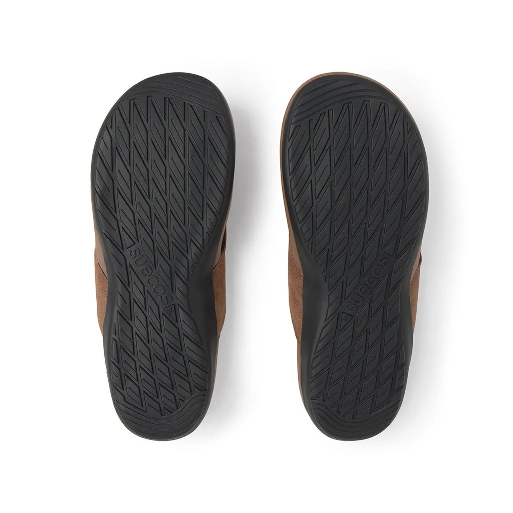 Suecos Havsand Sandali Marroni Ergonomici