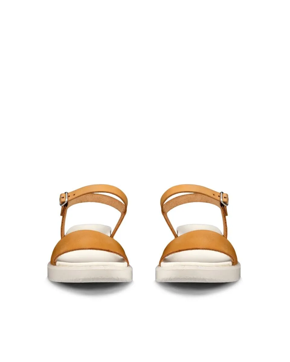 Ecco Flowt sandali donna neri eleganti tre fasce