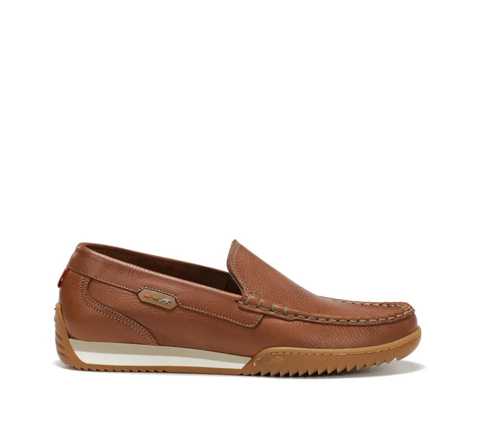 Fluchos Bruno F2432 mocassino uomo marrone suola grip