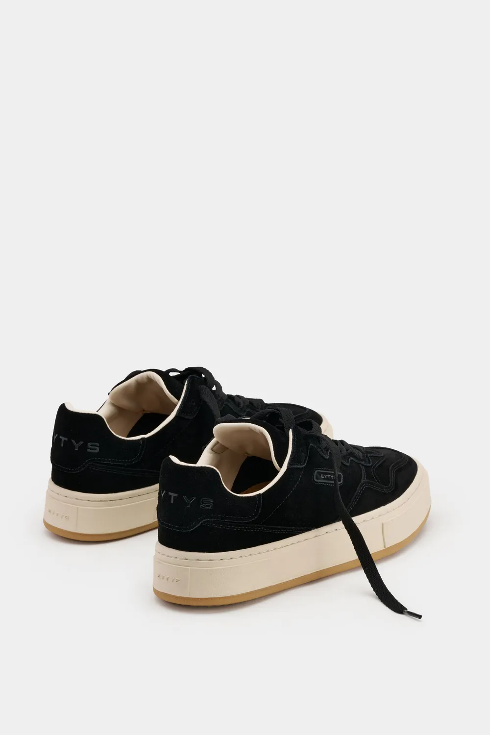 Eytys Trophy Black Suede sneakers nere court
