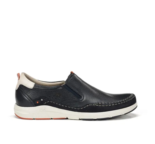 Fluchos Kai F1985 slip-on uomo blu pianta larga