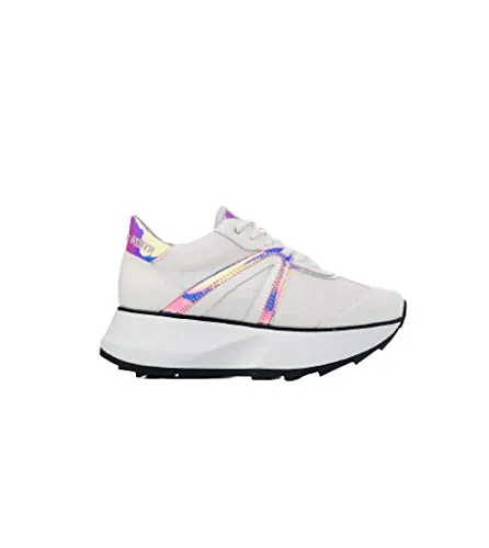 Alexander Smith Chelsea White Iride sneakers donna pelle