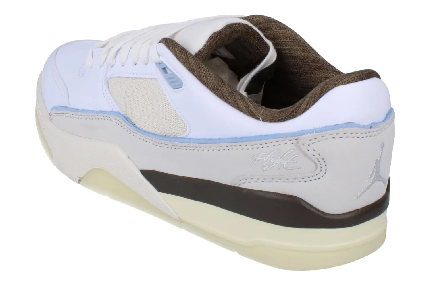 Jordan Flight Court scarpe basket uomo 42 EU bianche blu