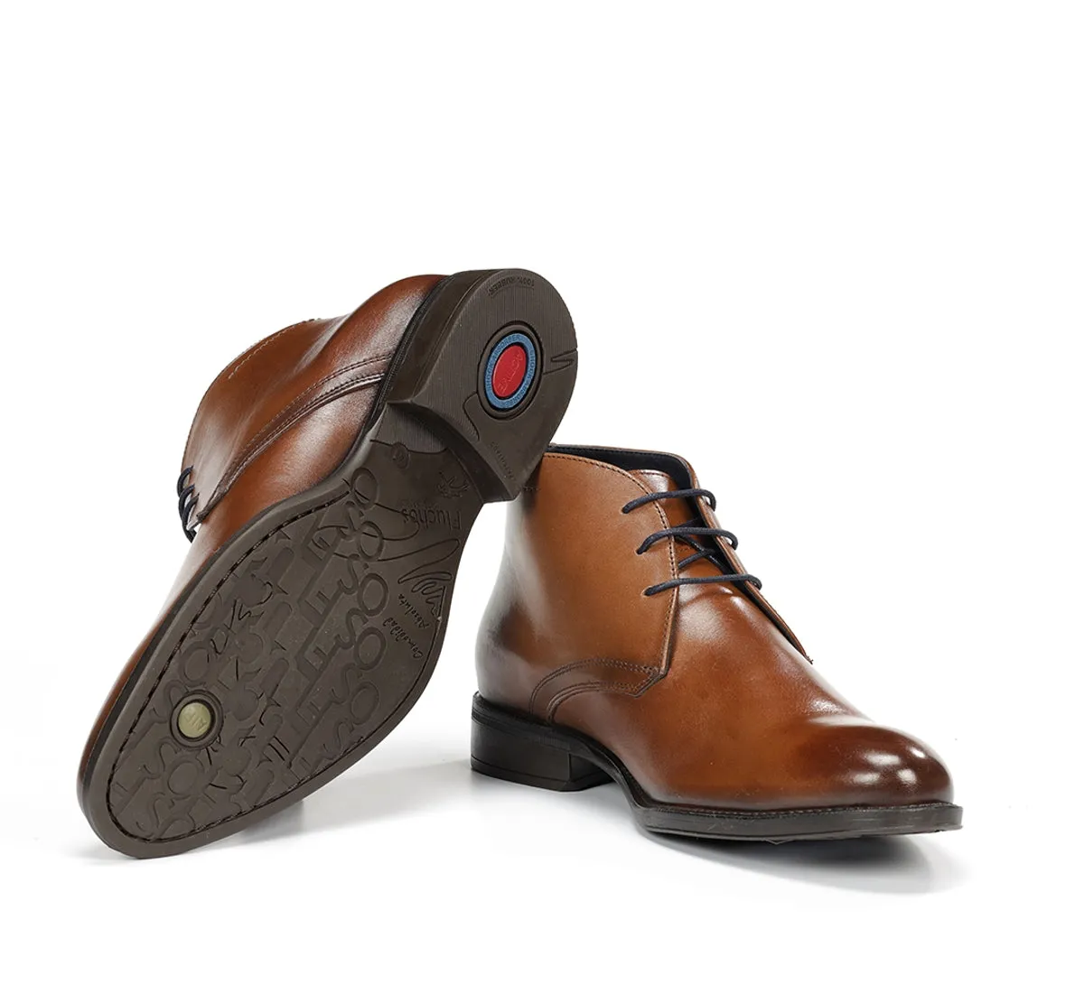 Fluchos Heracles 8415 stivaletti marrone pelle uomo