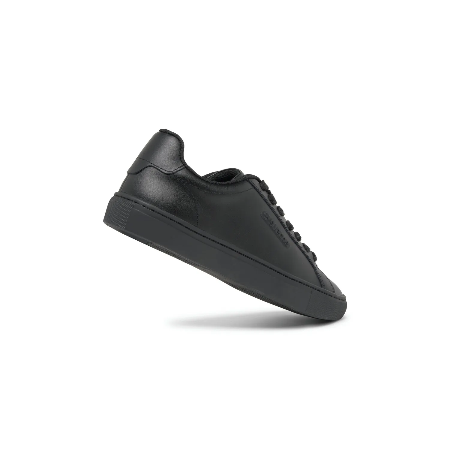 Suecos Nord Black scarpe da lavoro nere in pelle
