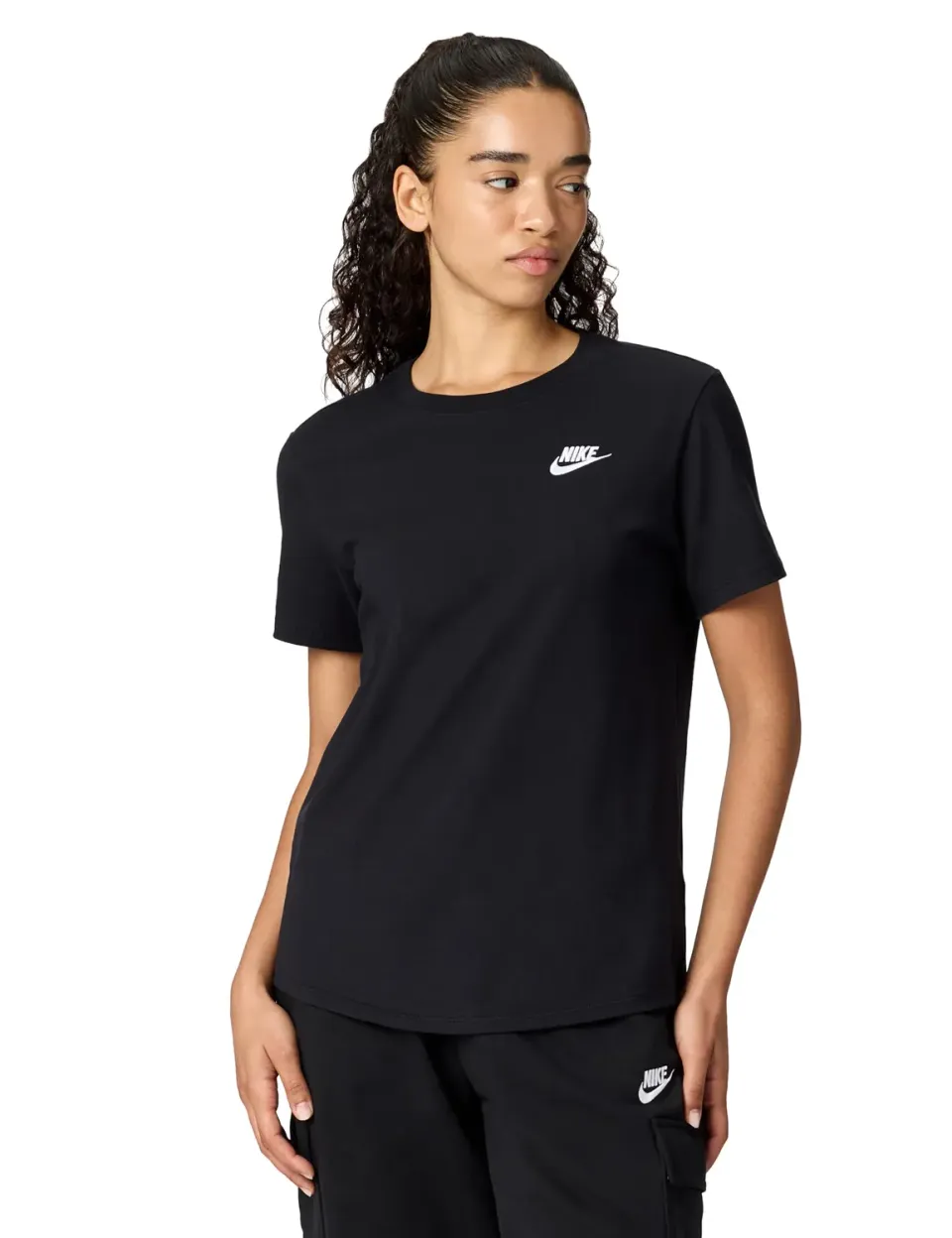 Nike NSW Club t-shirt uomo bianca L