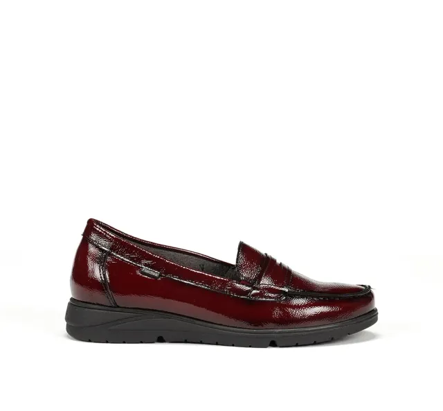 Fluchos Styll F1835 mocassini donna rossi grip