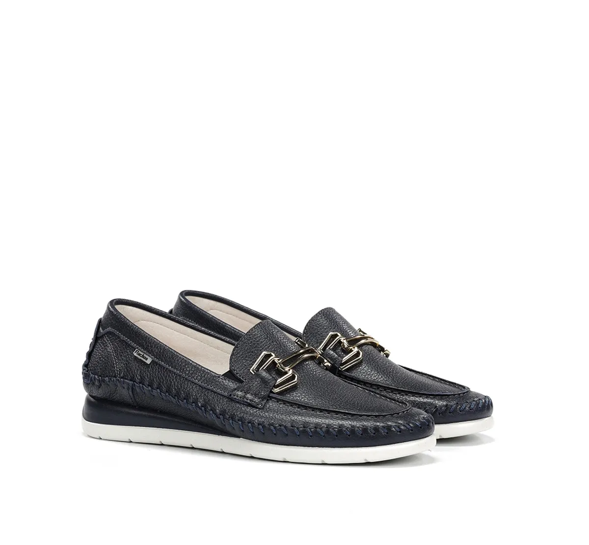 Fluchos Sella F2141 mocassino blu donna