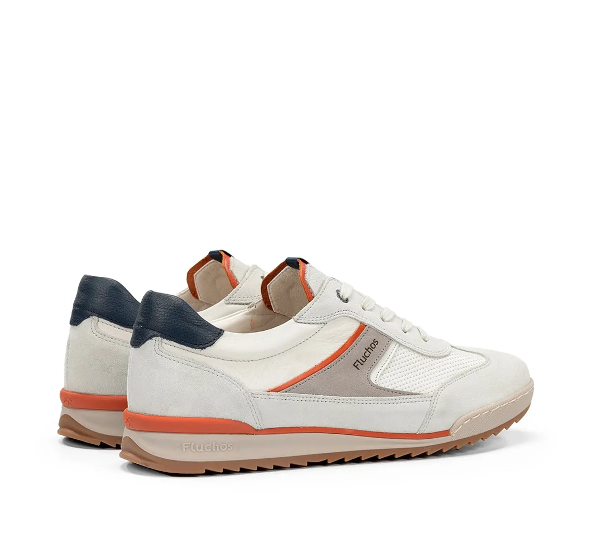 Fluchos Elder F2184 sneakers uomo bianche comode