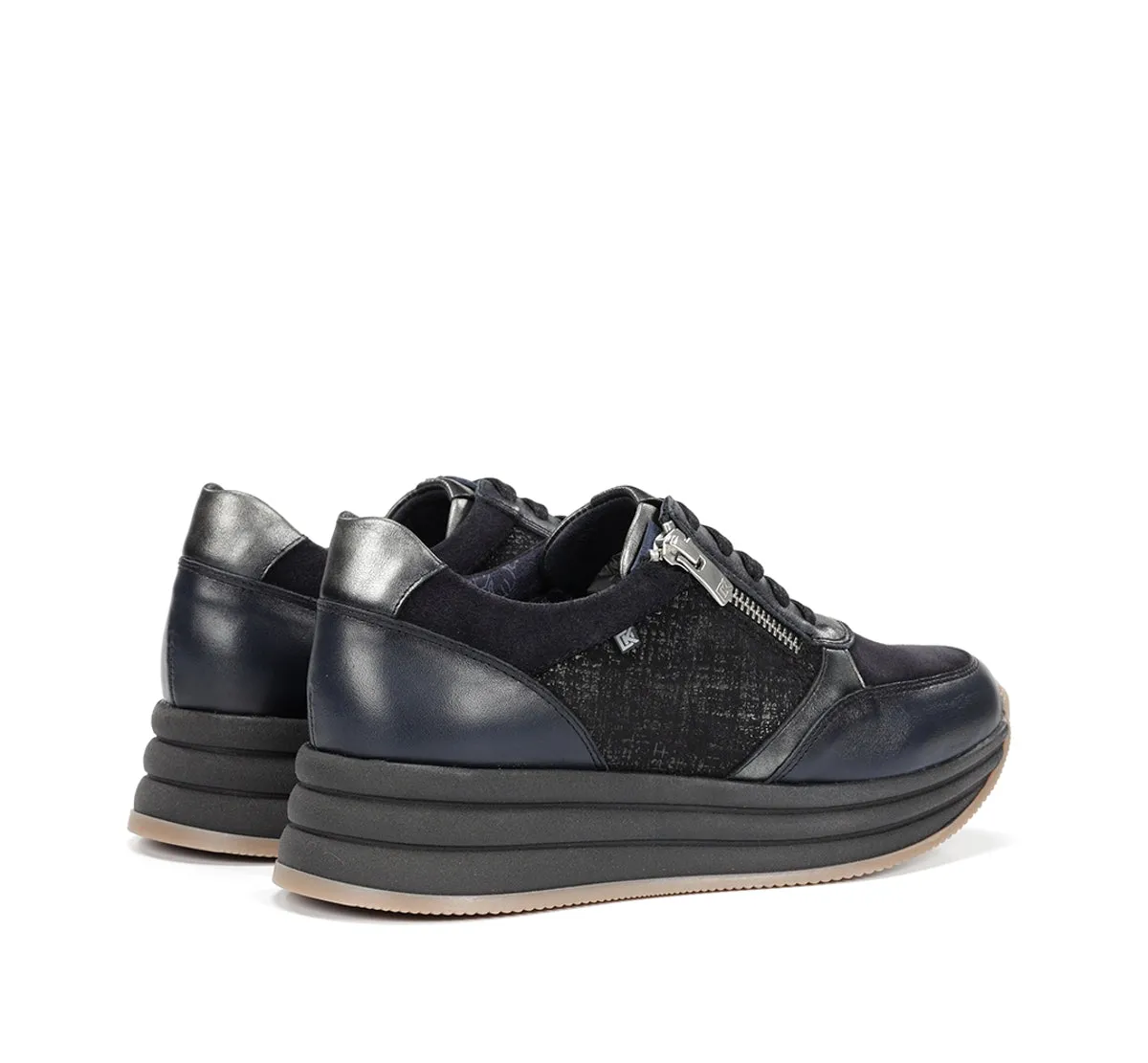 Fluchos Draz D9249 sneakers blu donna platform