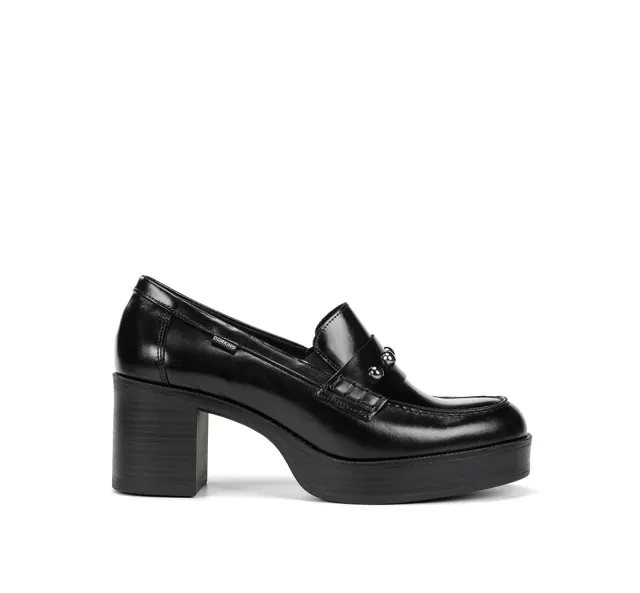 Dorking Bowy D9586 stivaletto donna nero con tacco