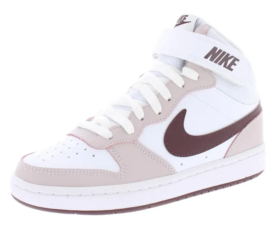 Nike Court Borough Mid 2 scarpe bimbo in pelle