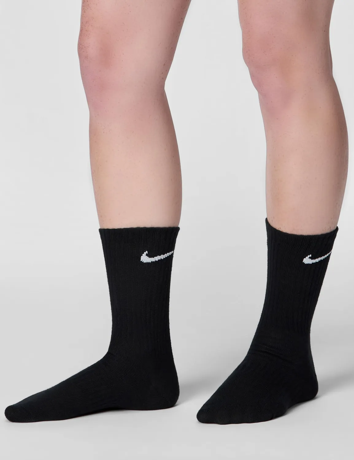 Nike Everyday Ltwt Calzini Uomo Neri 3 Paia Cotone