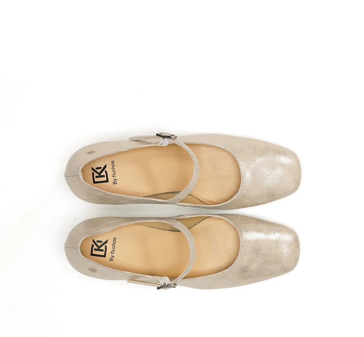 Fluchos Karla D9265 scarpa oro donna tacco