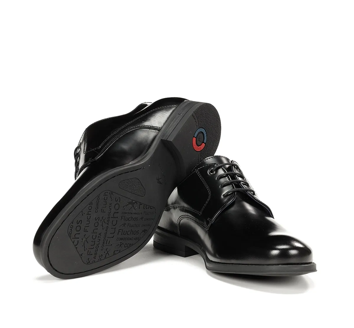 Fluchos Arthur F1931 scarpa uomo nero elegante