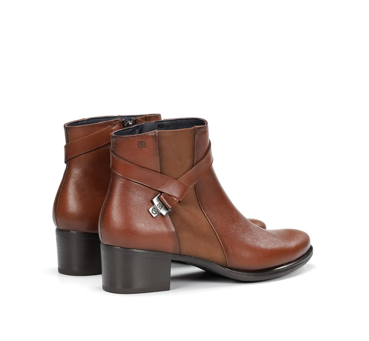 Fluchos Alegria D7232 stivaletti marroni zip