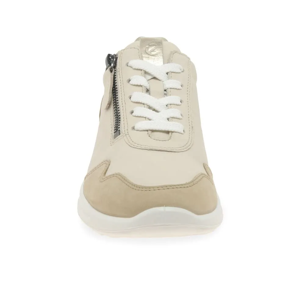 Ecco Flexure Runner sneakers donna 35 EU beige zip