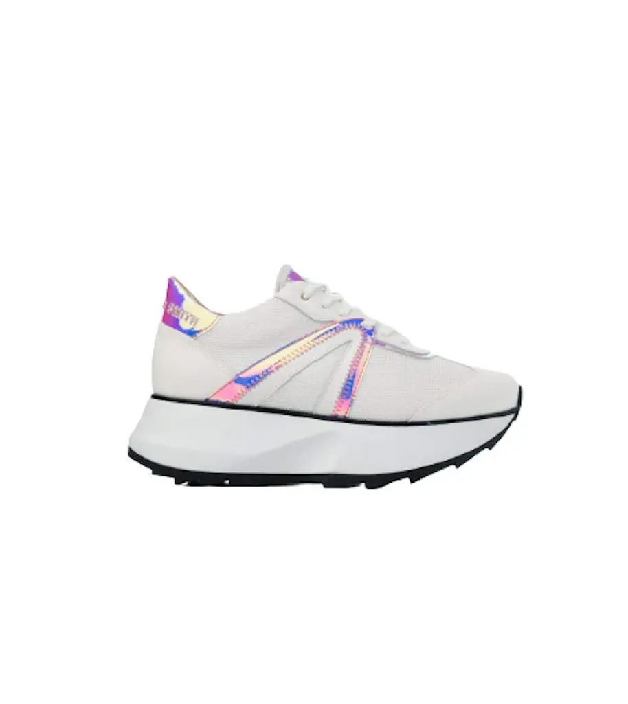 Alexander Smith Chelsea White Iride sneakers donna pelle