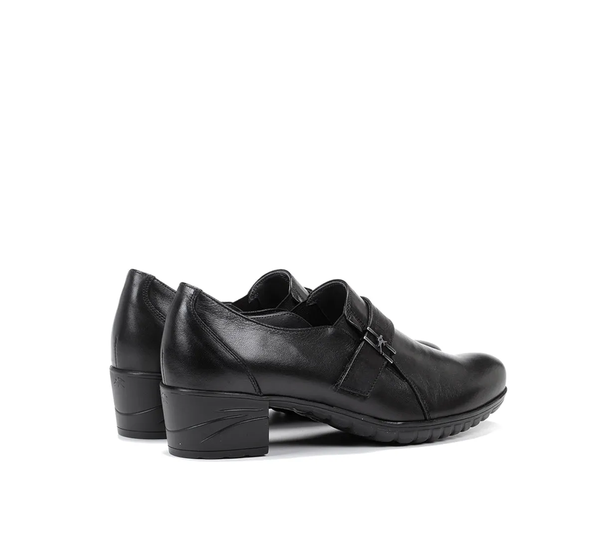 Fluchos Charis F0942 décolleté donna nero tacco medio