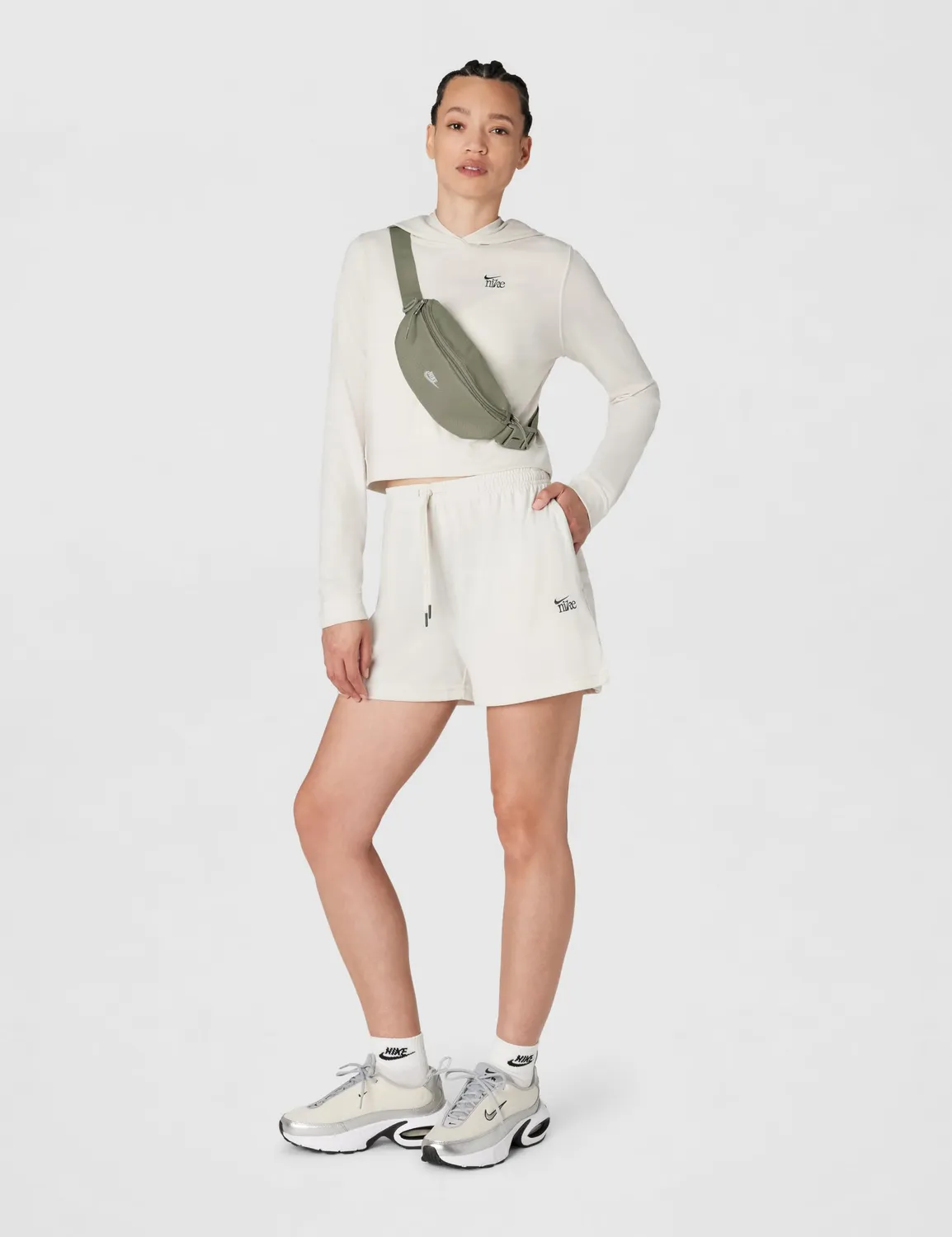 Nike Heritage 2.0 marsupio 1L verde bianco unisex