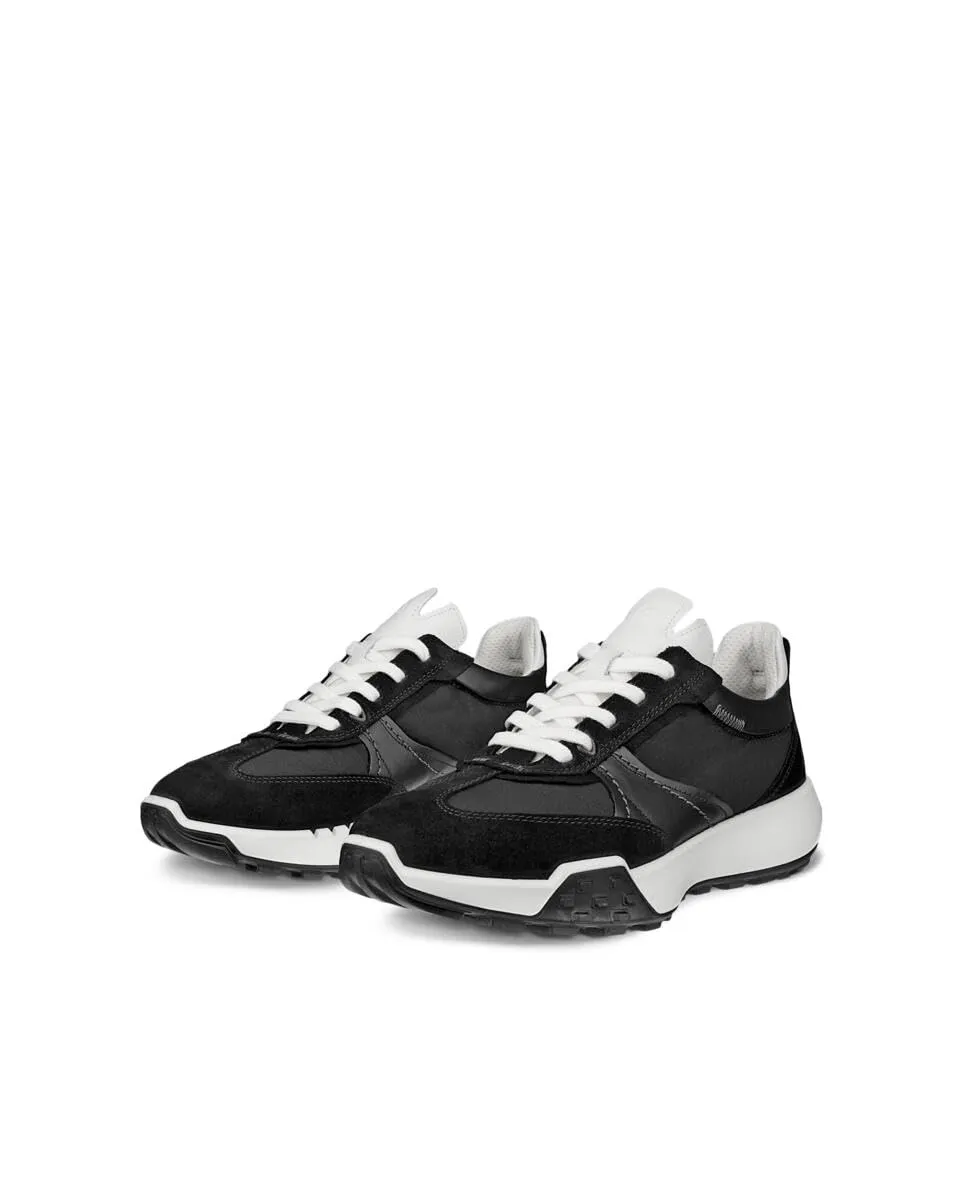 Ecco Retro Sneaker Sneakers Donna Mesh Pelle