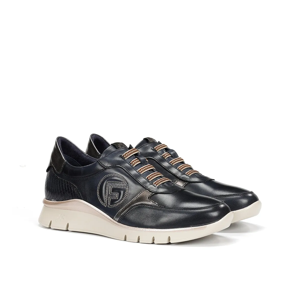 Fluchos Union F2074 sneakers donna blu suola flessibile