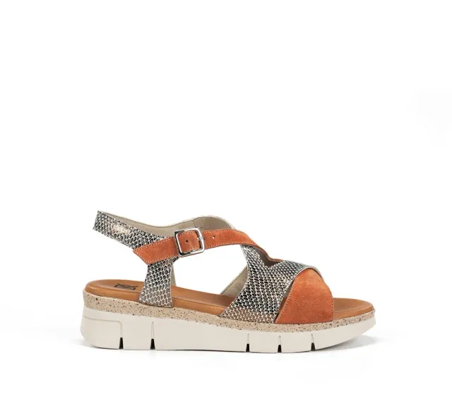 Fluchos Klau D9485 sandali marroni donna