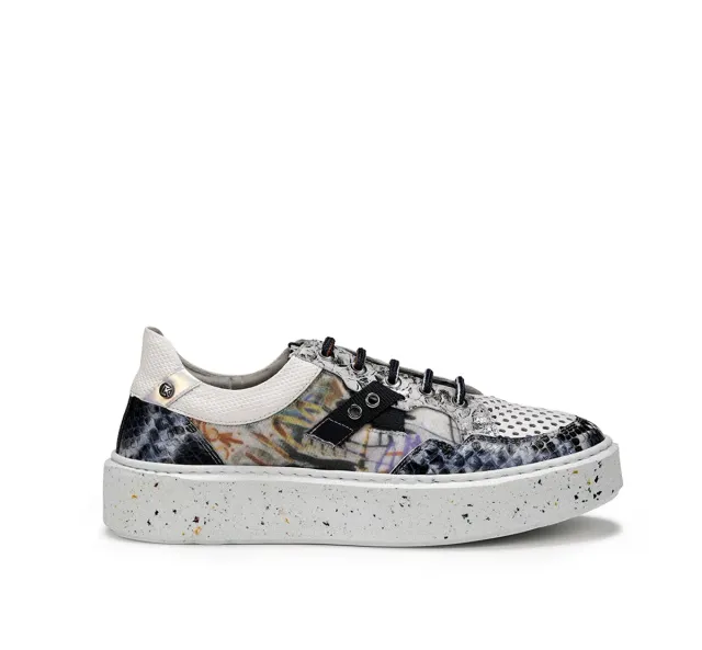 Fluchos Trozos D8751 sneakers donna blu leggere