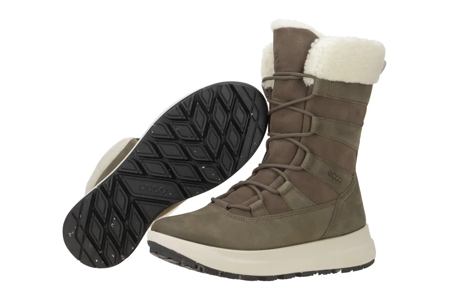 Ecco Solice Arctic stivali da neve 35 EU Dark Clay impermeabili