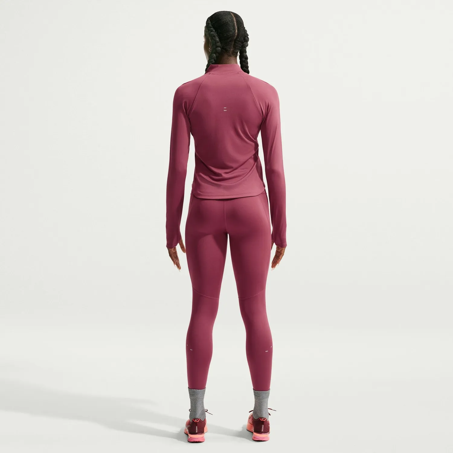 Nike Tempo Dri-FIT maglia running donna XS mezza zip