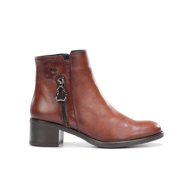 Fluchos Chiara D9434 stivaletti marrone tacco donna