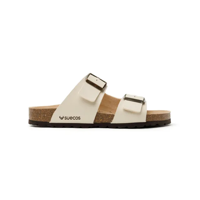 Suecos Bris sandali donna beige comodi
