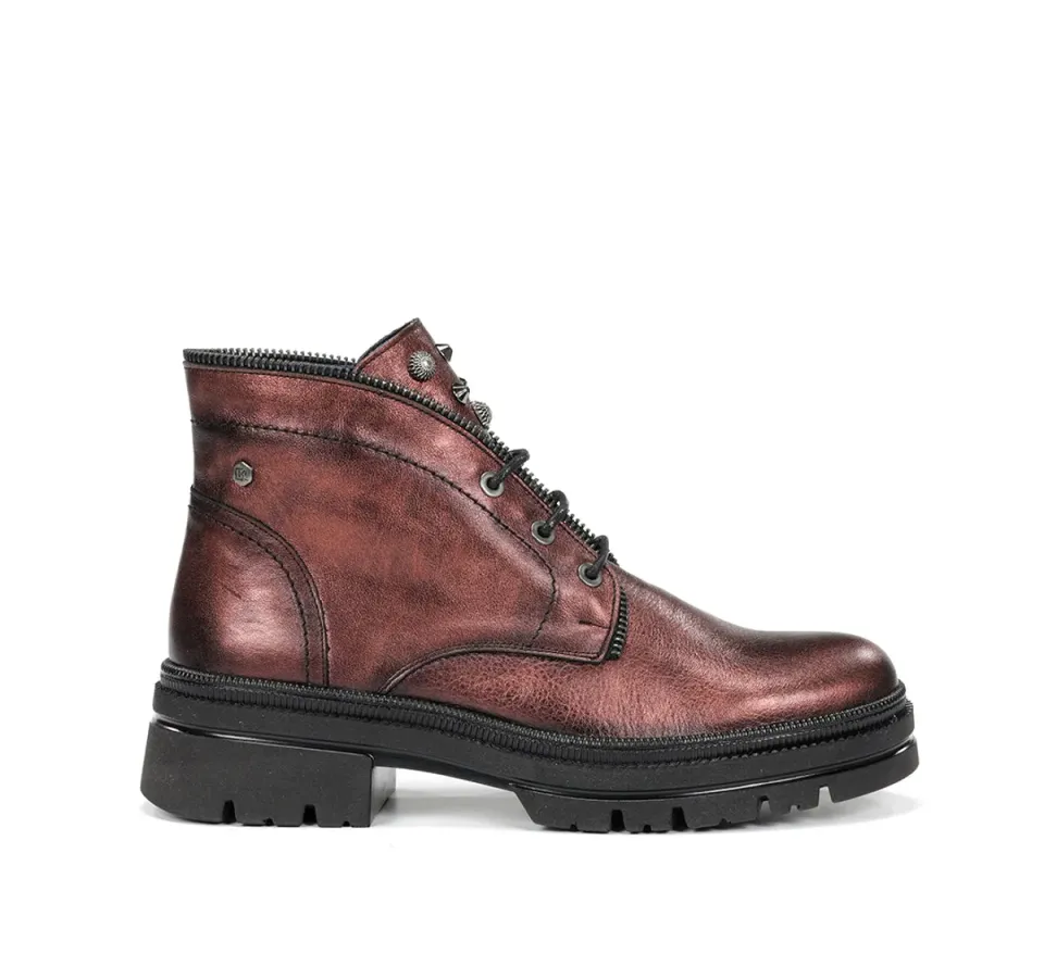 Fluchos Cosmo D9390 Tronchetto Donna Rosso Suola Track