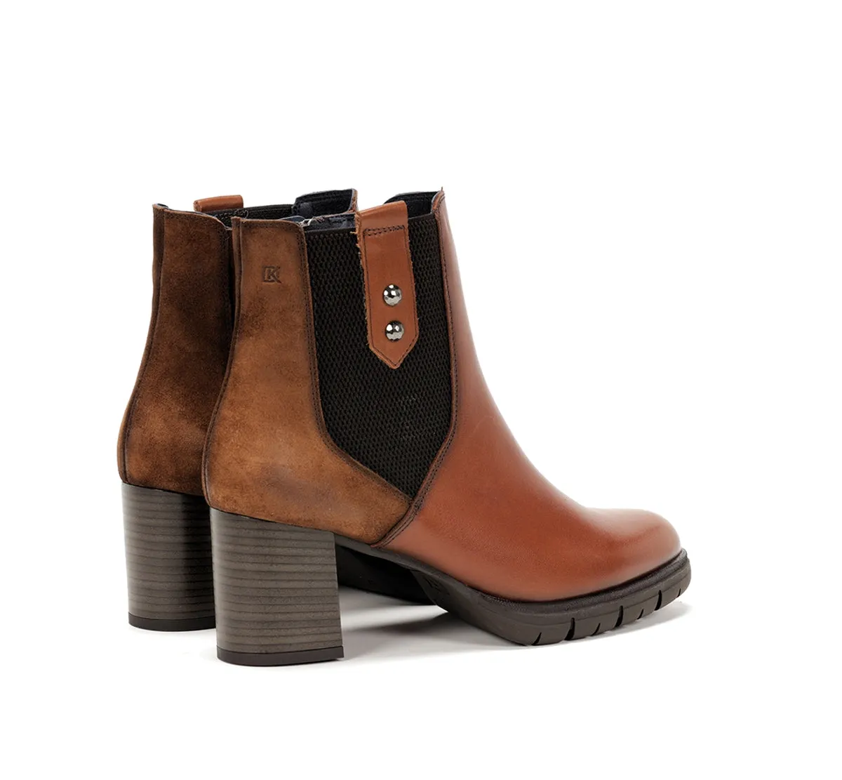 Dorking Camyl D8850 stivaletti donna marroni tacco alto