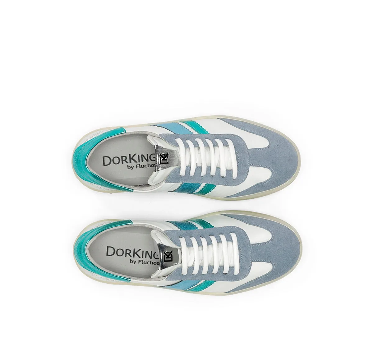 Fluchos Lynn D9476 sneakers blu lacci leggere