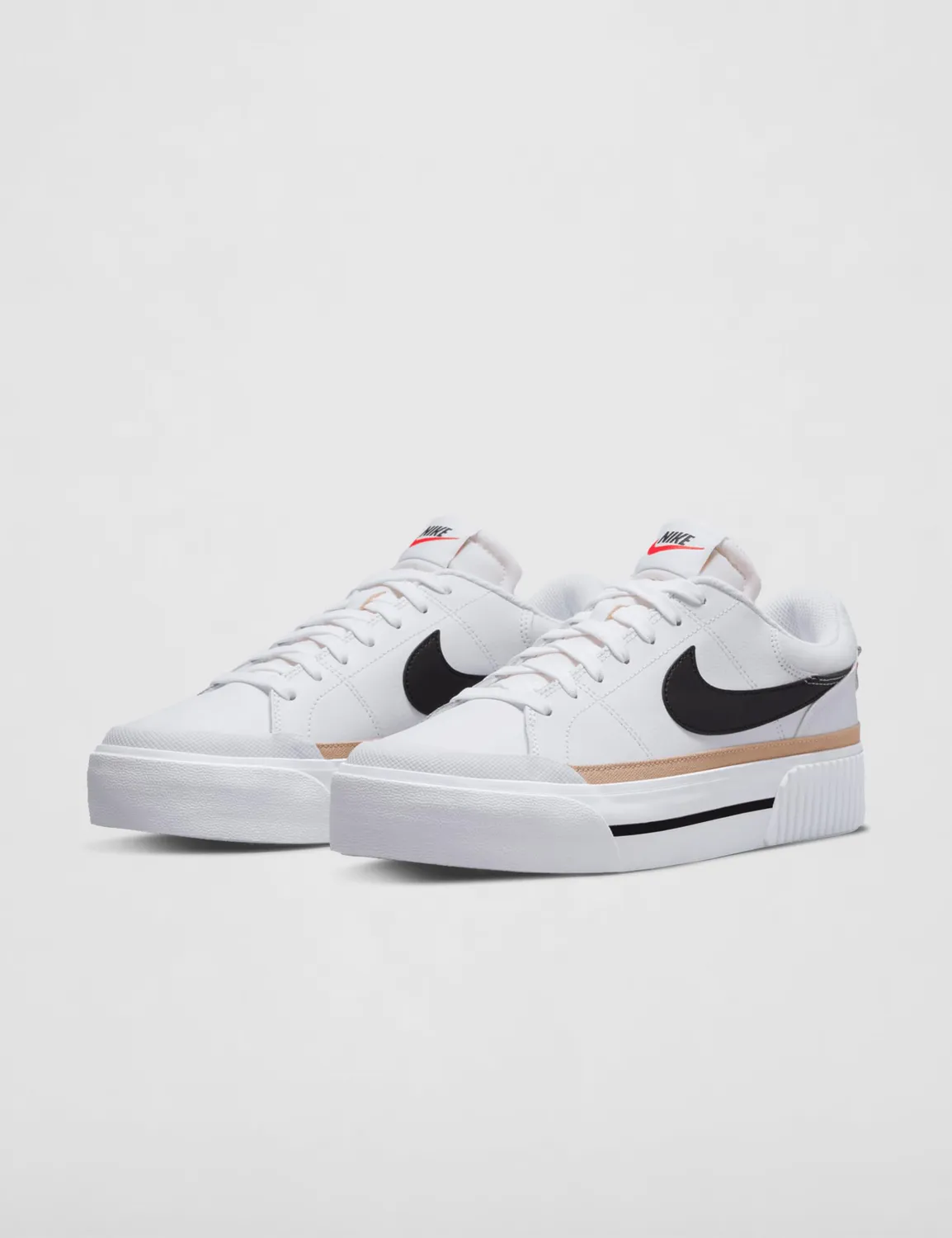 Nike Court Legacy Lift sneakers donna platform bianche