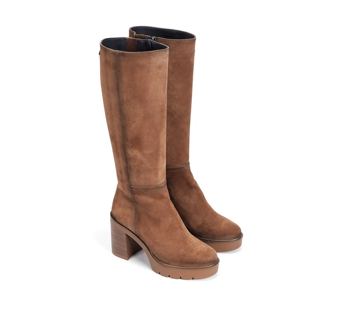 Fluchos Alert D9559 stivaletto donna marrone tacco