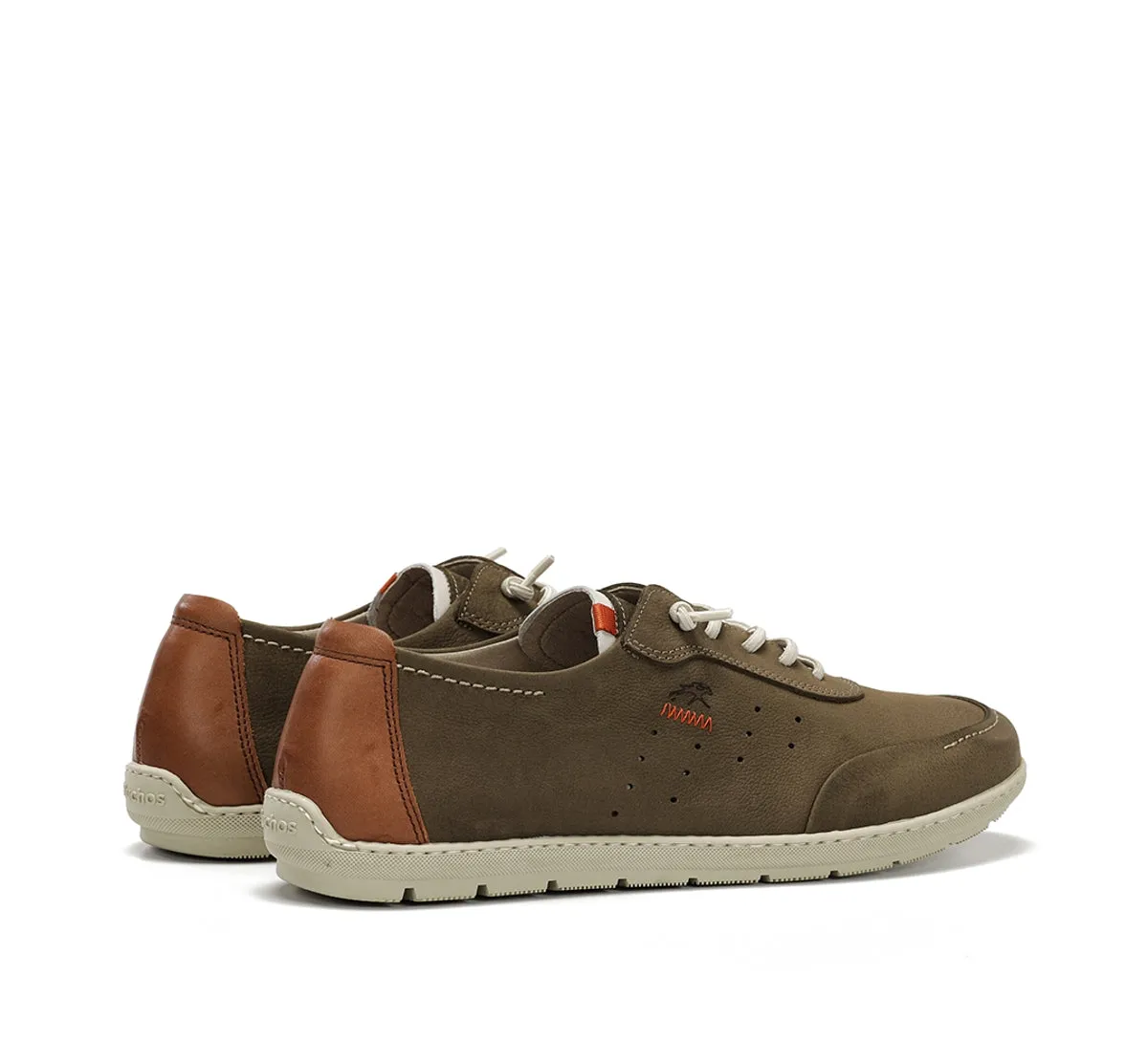 Fluchos Andy F2372 sneakers uomo verde con lacci