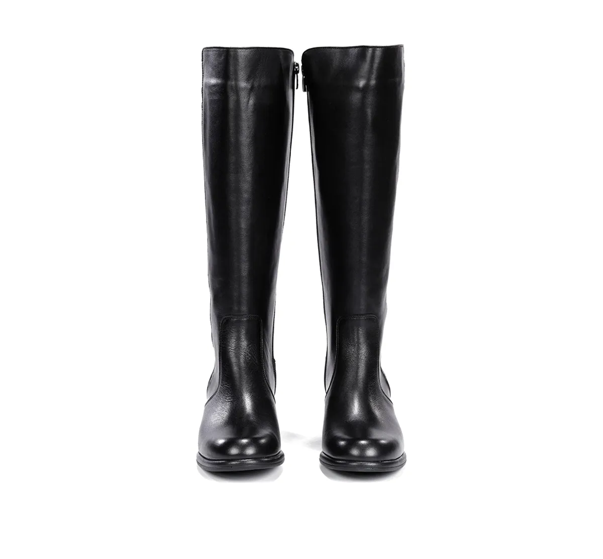 Fluchos Frixe D9820 tronchetti donna neri tacco