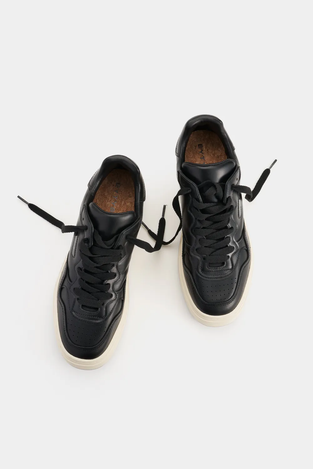 Eytys Trophy Black Leather sneakers nere pelle