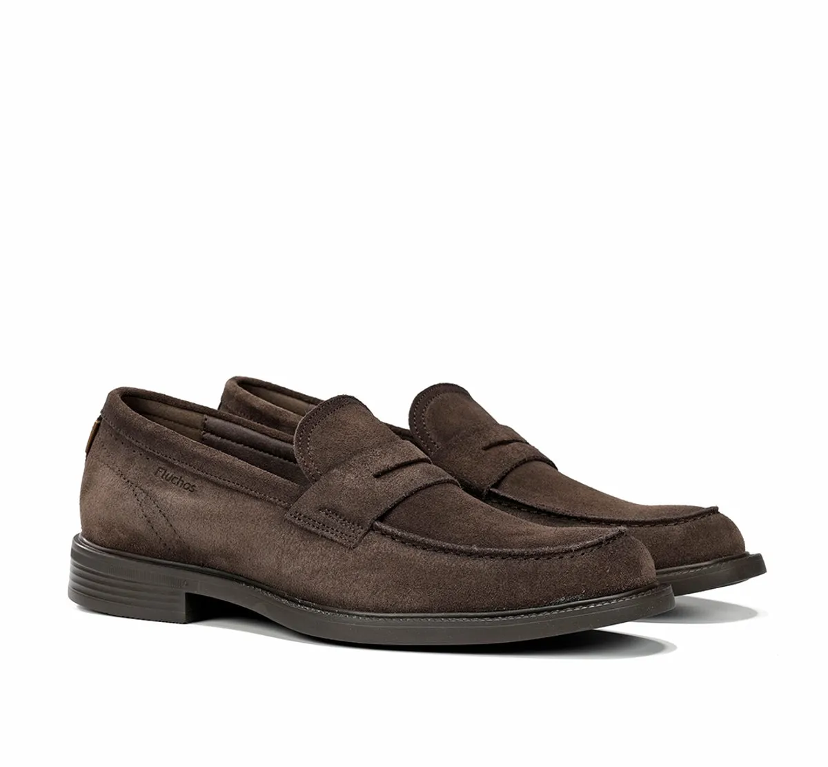 Fluchos Adrien F2496 mocassini uomo marroni pelle