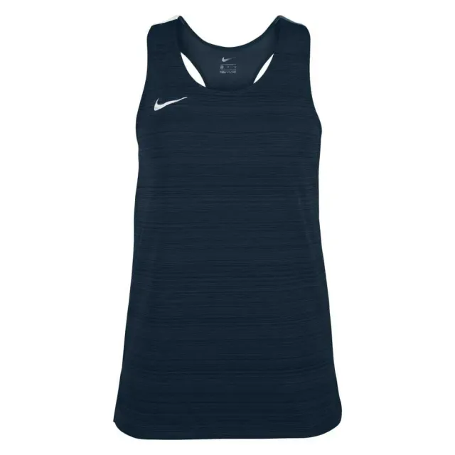 Nike Dry Miler NT0301-451 canottiera donna blu navy S traspirante