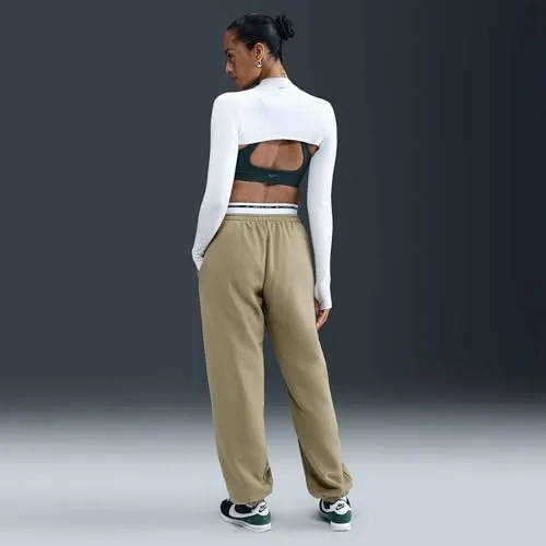Nike Phoenix Fleece pantaloni donna XS vita alta in cotone