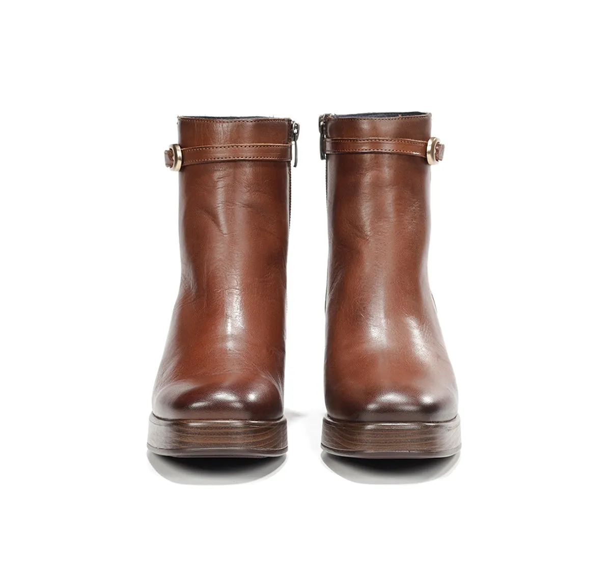 Fluchos Cristel D9733 stivaletti marrone donna