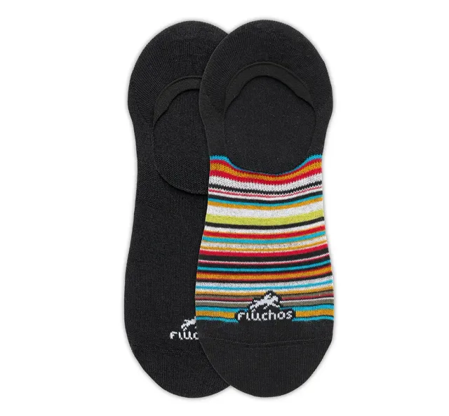 Fluchos CA0002 fantasmini uomo neri 2 paia