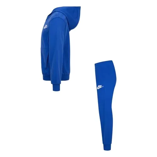 Nike Club Fleece felpa bambini 4-5 anni blu royal
