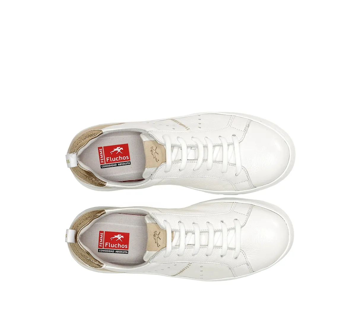 Fluchos Pompas F1665 sneakers donna bianche