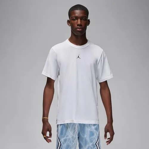 Nike Jordan Dri-Fit maglietta uomo bianca cotone XS