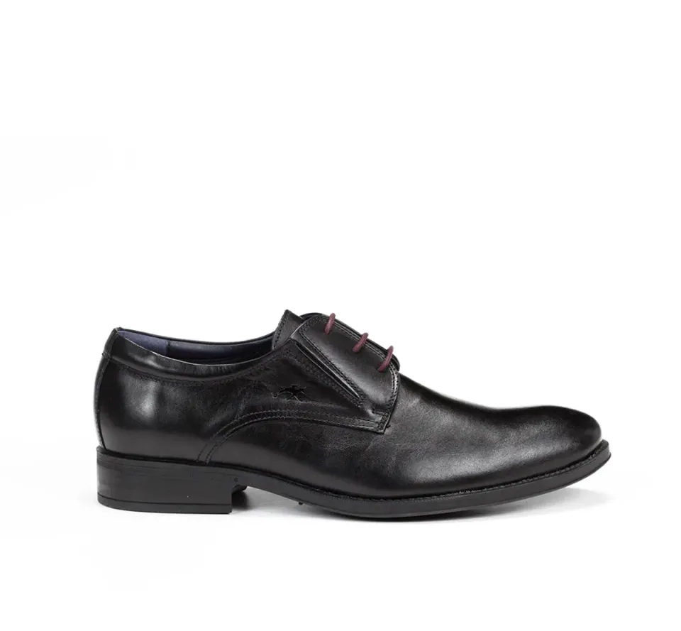 Fluchos Heracles 8410 Scarpa Uomo Nera Pelle